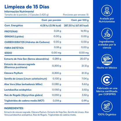 Zesty Limpieza 15 Días